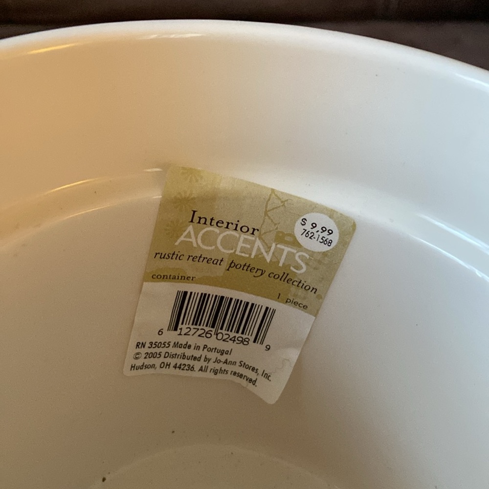 Decorative flower pot/container - Picture 6 of 7